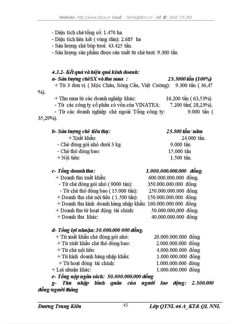 image for page Mô hình cơ cấu tổ chức tại tct chè việt nam