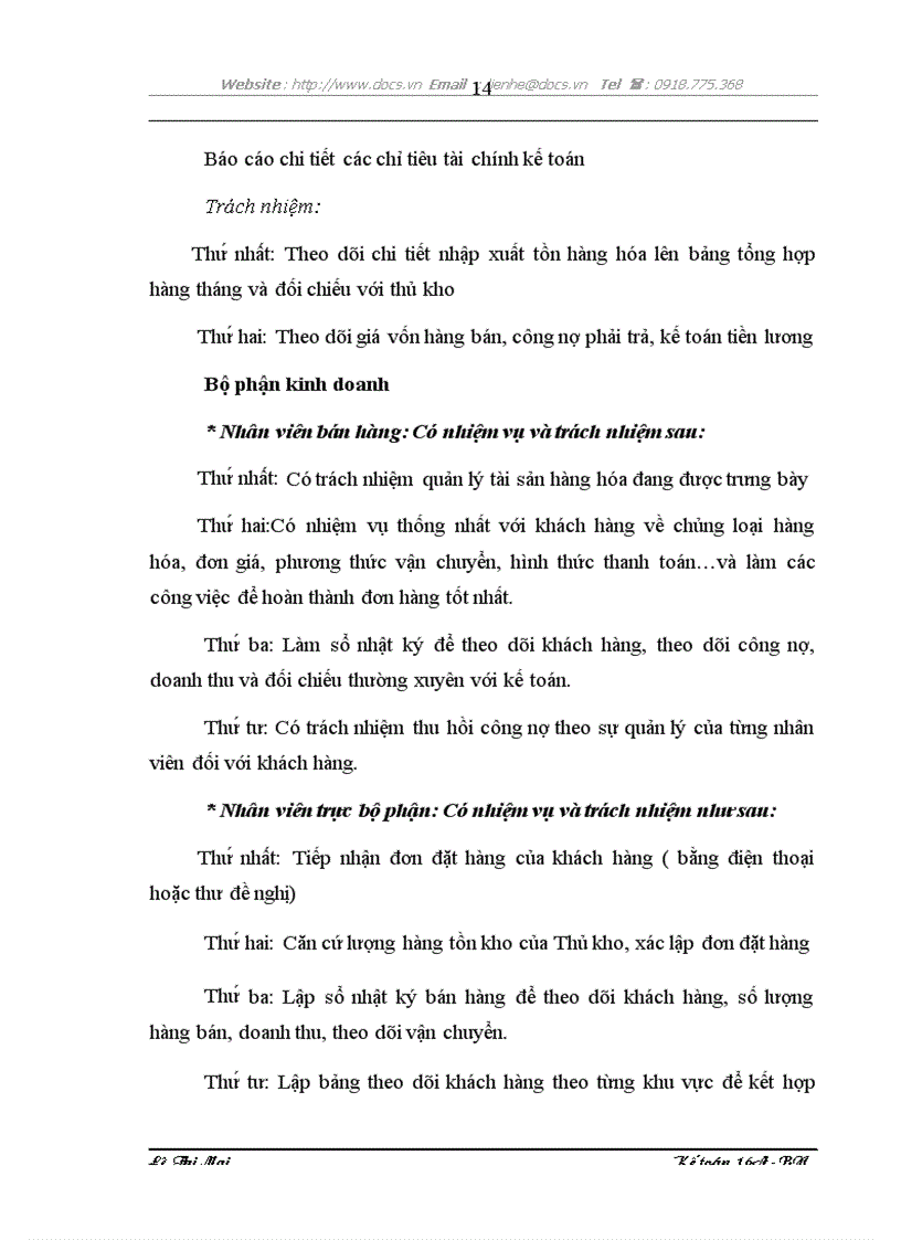 image for page Hoàn thiện kế toán bán hàng và xác định kết quả bán hàng tại Công ty Cổ phần Tam Sơn