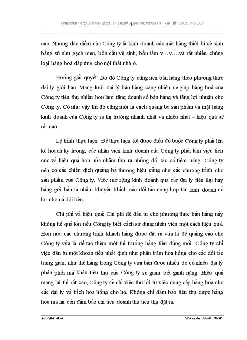 image for page Hoàn thiện kế toán bán hàng và xác định kết quả bán hàng tại Công ty Cổ phần Tam Sơn