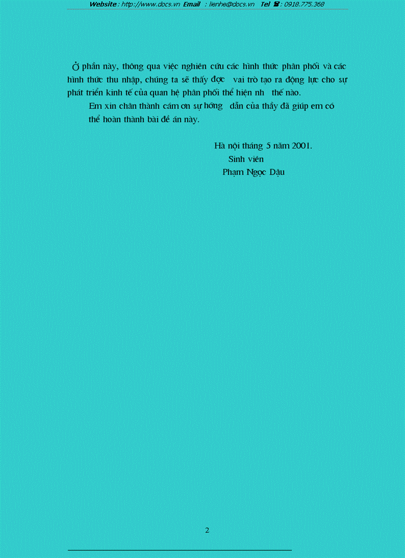 image for page Các hình thức phân phối và các hình thức thu nhập