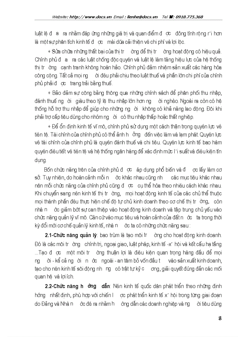 image for page Vai trò kinh tế của nhà nước trong nền kinh tế thị trường ở Việt Nam