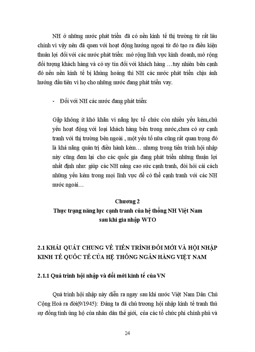image for page Năng lực cạnh tranh của ngân hàng Việt Nam sau khi Việt Nam gia nhập WTO thực trạng và giải pháp