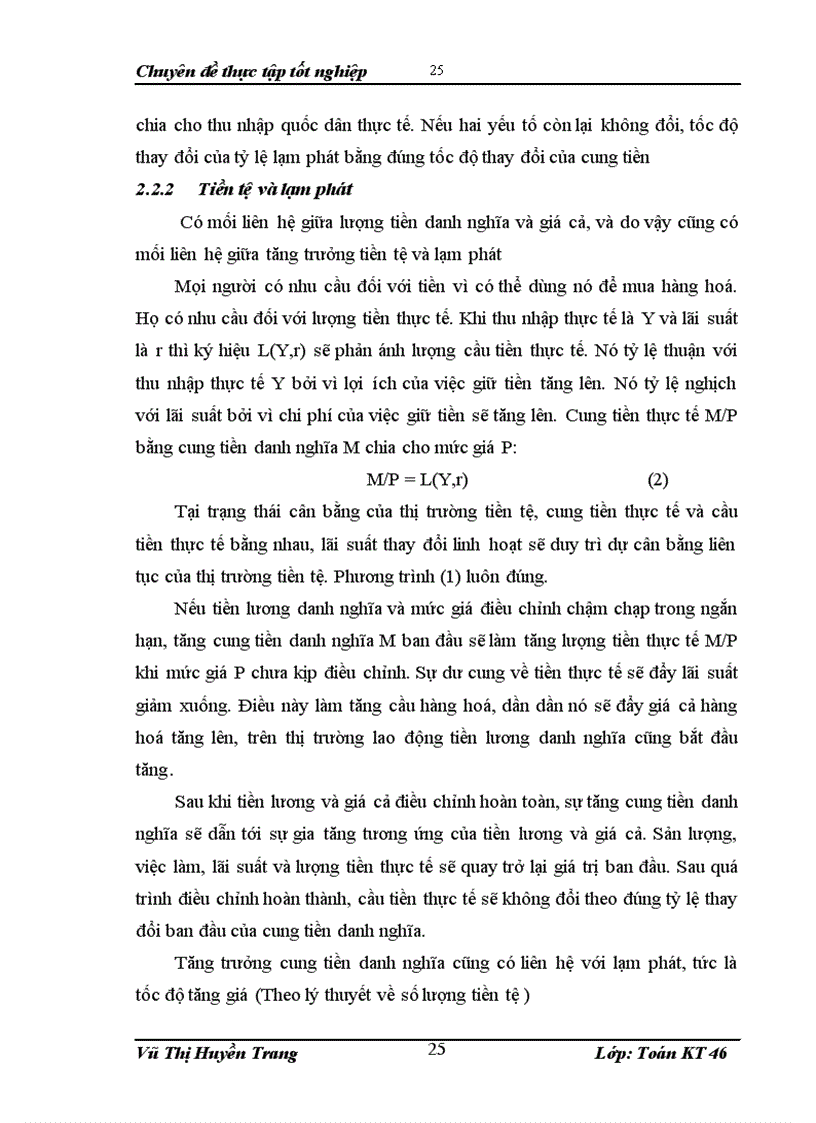 image for page Phân tích tác động của nhân tố cơ bản tới lạm phát ở VN