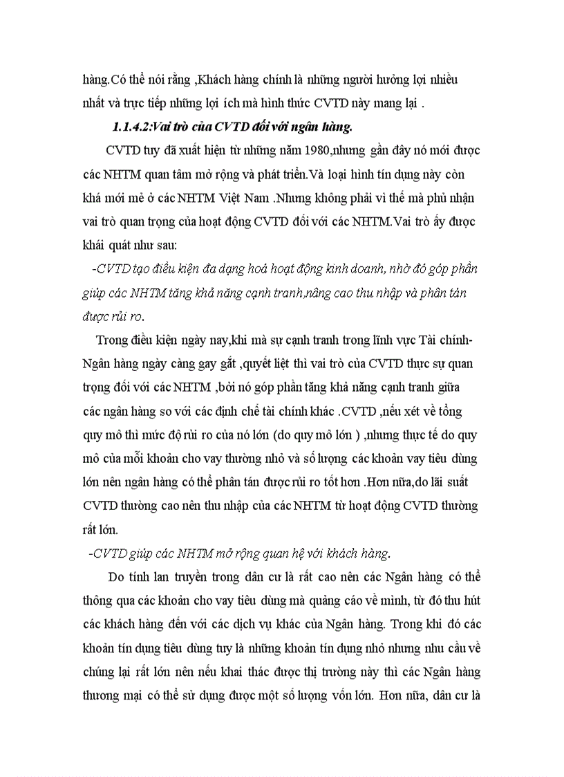 image for page Phát triển cho vay tiêu dùng tại Sở giao dịch 1 Ngân hàng Công thương Việt Nam