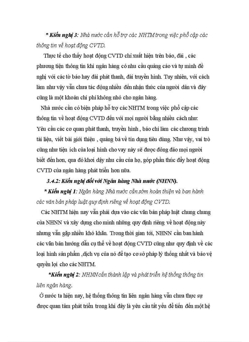 image for page Phát triển cho vay tiêu dùng tại Sở giao dịch 1 Ngân hàng Công thương Việt Nam