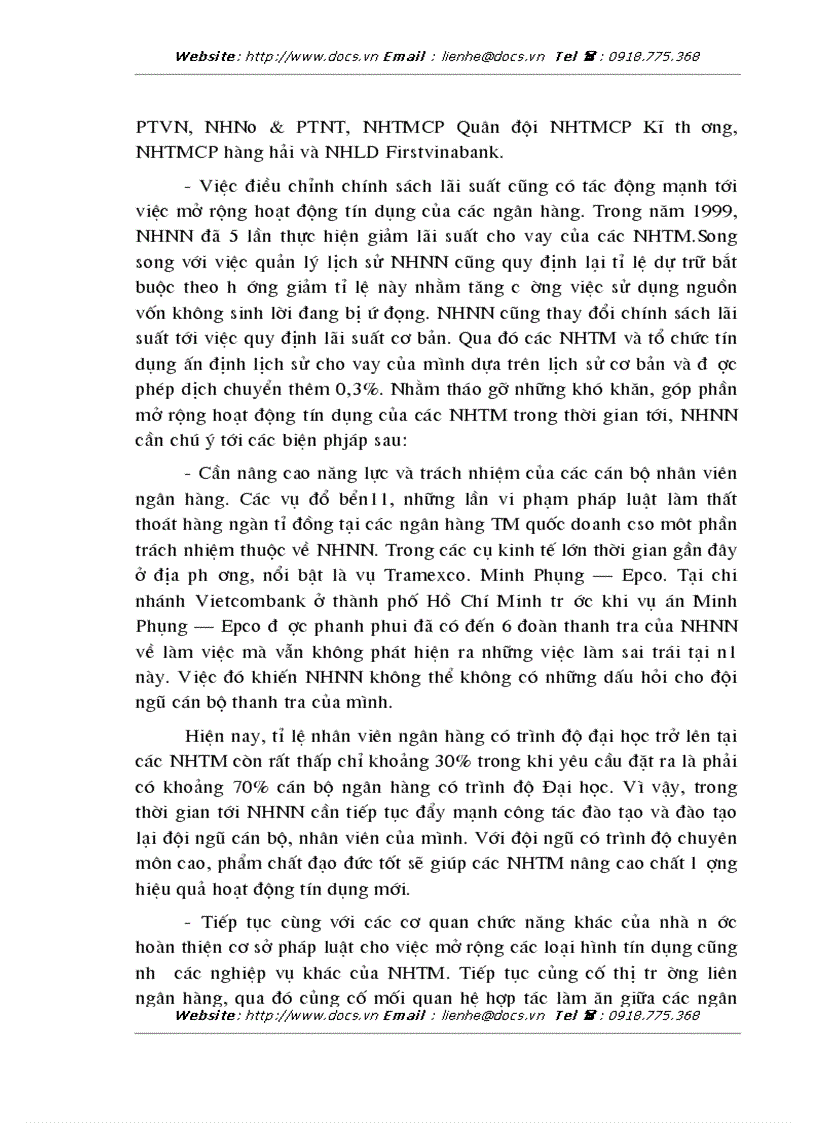 image for page Khó khăn mà các NHTM ở Việt Nam đang gặp phải trong hoạt động tín dụng và những giải pháp để tháo gỡ khó khăn