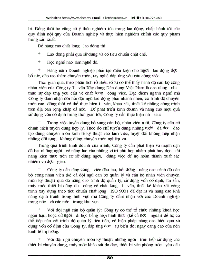 image for page Một số giải pháp nhằm nâng cao Hiệu quả sử dụng Vốn cố định tại Công ty Tư vấn Xây dựng Dân dụng Việt Nam