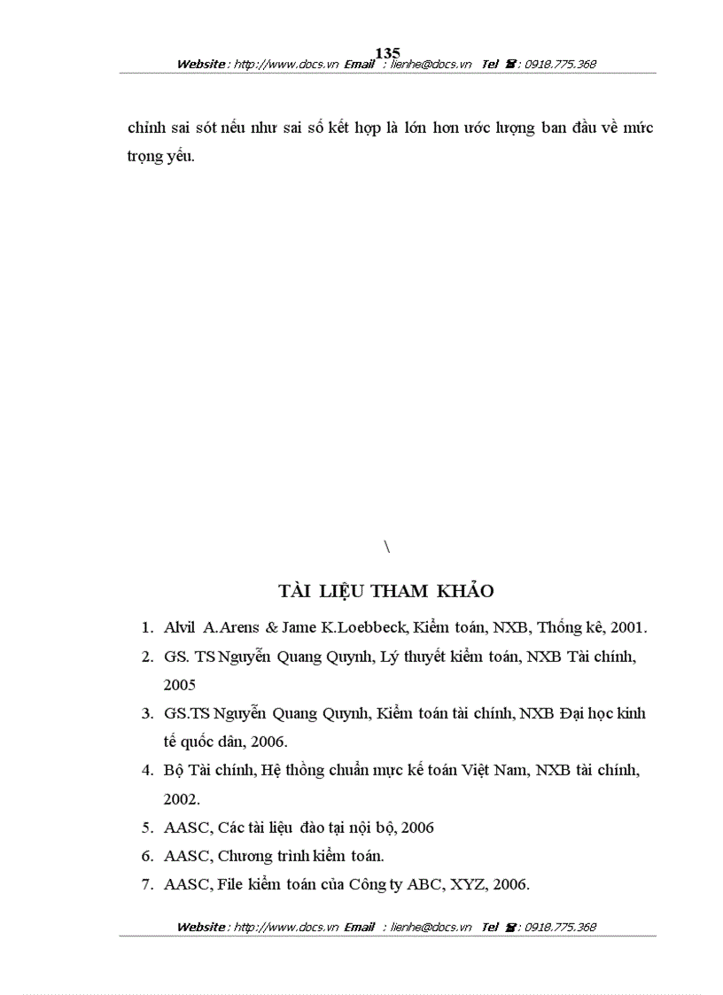 image for page Áp dụng các kỹ thuật thu thập bằng chứng kiểm toán trong kiểm toán báo cáo tài chính do công ty aasc thực hiện