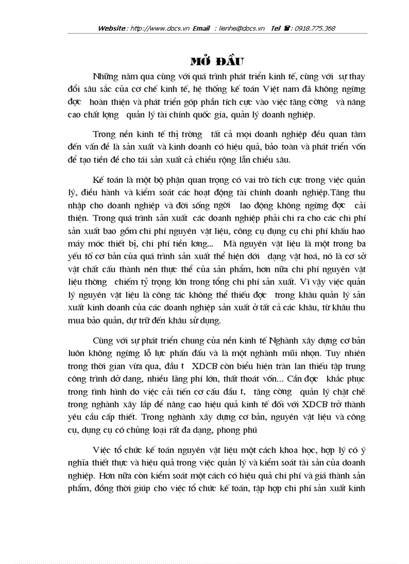 image for page Hoàn thiện công tác kế toán nguyên vật liệu và công cụ dụng cụ tại Công ty cổ phần xây dựng và thương mại127