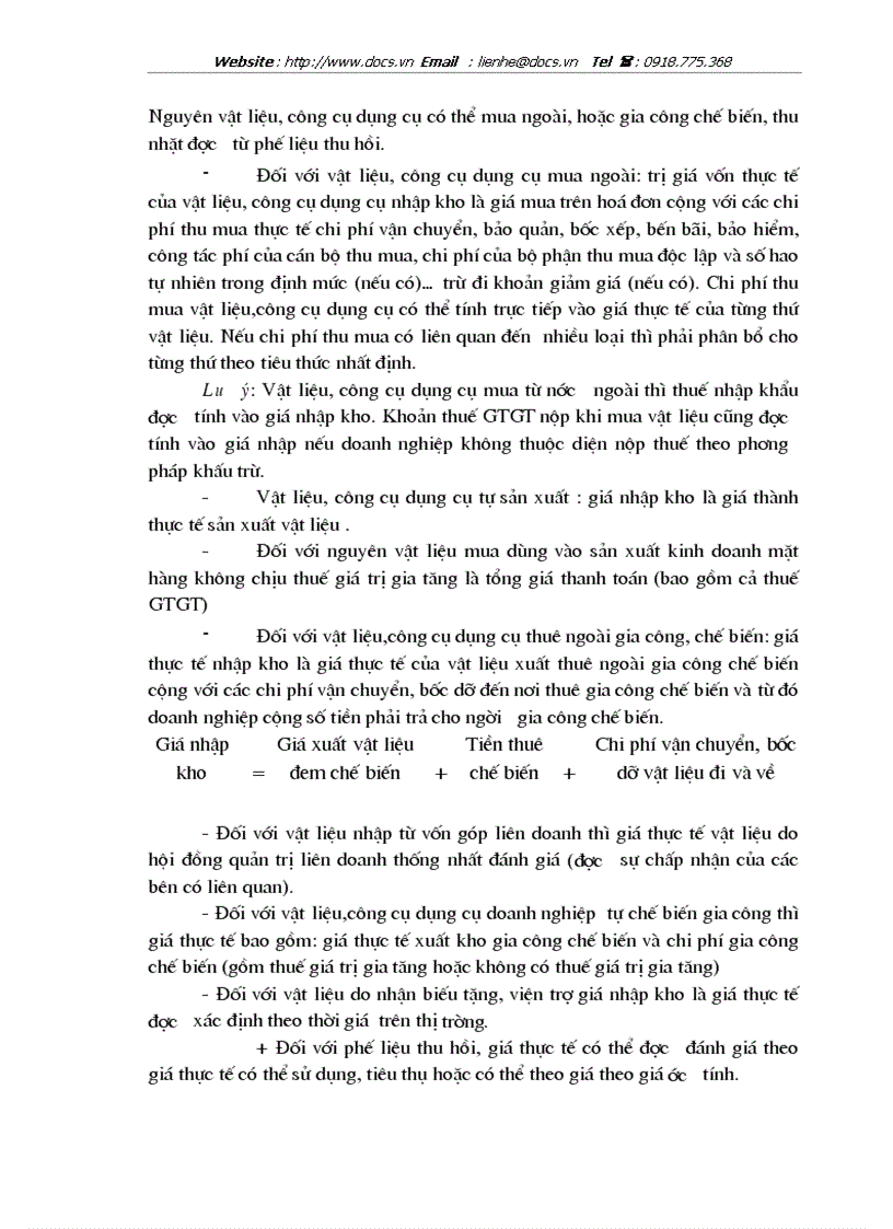 image for page Hoàn thiện công tác kế toán nguyên vật liệu và công cụ dụng cụ tại Công ty cổ phần xây dựng và thương mại127