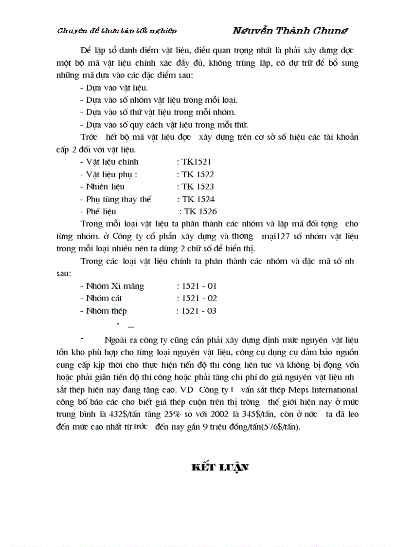 image for page Hoàn thiện công tác kế toán nguyên vật liệu và công cụ dụng cụ tại Công ty cổ phần xây dựng và thương mại127