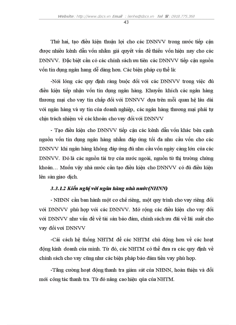 image for page Giải pháp nhằm mở rộng cho vay đối với các doanh nghiệp nhỏ và vừa tại Ngân hàng Đầu tư và Phát triển Việt Nam chi nhánh Nam Hà Nội