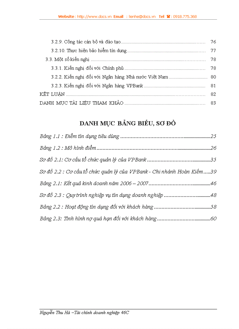 image for page Phòng ngừa và hạn chế rủi ro tín dụng tại ngân hàng thương mại cổ phần các doanh nghiệp ngoài quốc doanh VPBank
