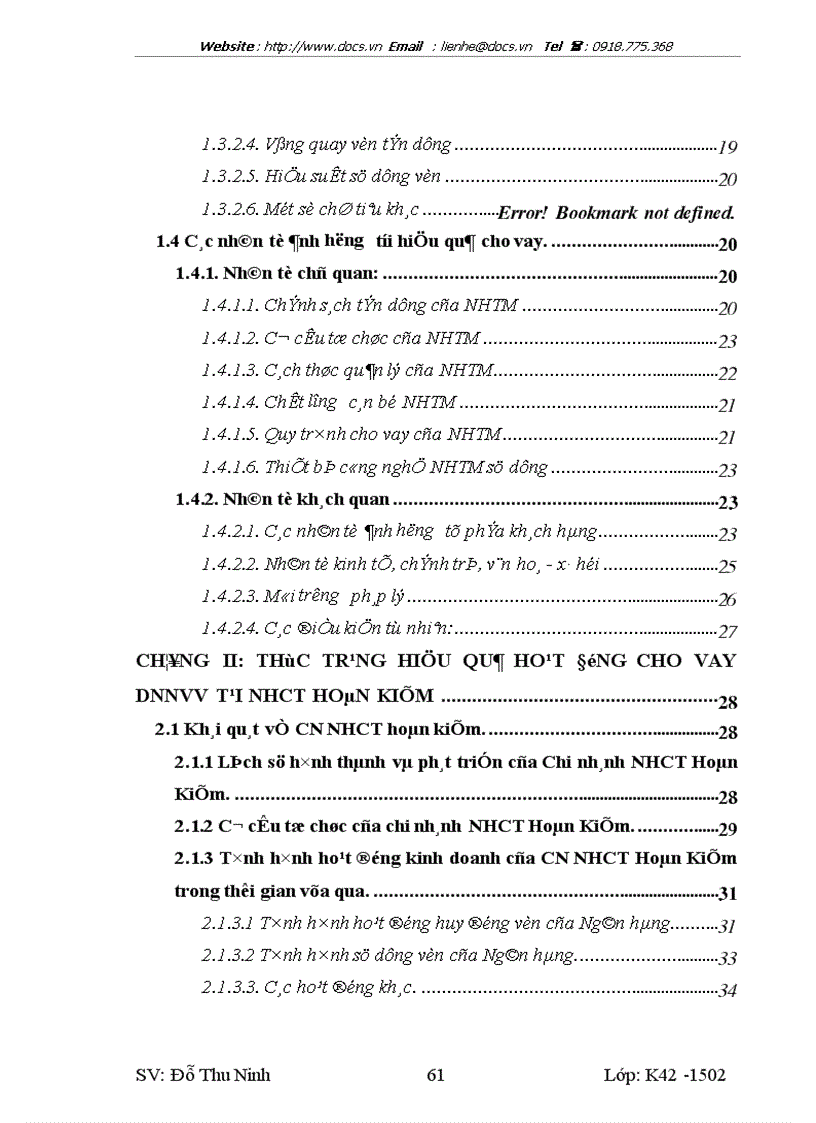 image for page Nâng cao hiệu quả hoạt động cho vay đối với doanh nghiệp vừa và nhỏ tại chi nhánh NHCT Hoàn Kiếm Thực trạng và giải pháp