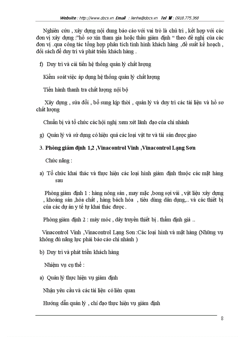 image for page Tổng hợp về Công ty cổ phần giám định Vinacontrol