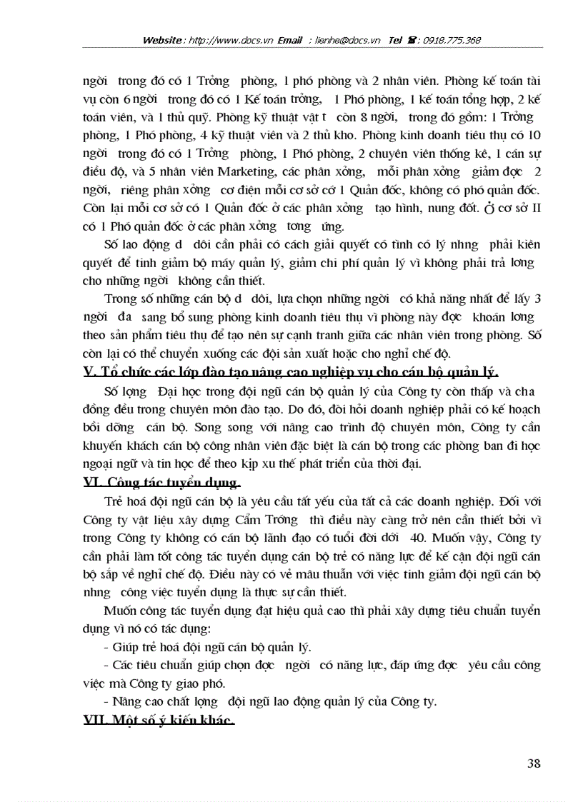 image for page Hoàn thiện tổ chức bộ máy quản lý công ty vật liệu xây dựng Cẩm Trướng