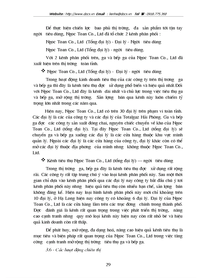 image for page Giải pháp nâng cao khả năng cạnh tranh trong lĩnh vực kinh doanh Gaz và Bếp ga ở Công ty TNHH Thương mại và Dịch vụ Ngọc Toản