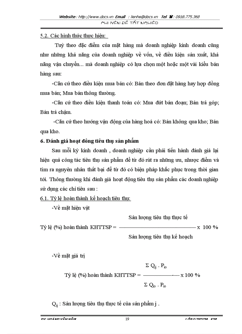 image for page Thực trạng và một số giải pháp nhằm đẩy mạnh hoạt động tiêu thụ sản phẩm tại Công ty TNHH Sông Tuấn