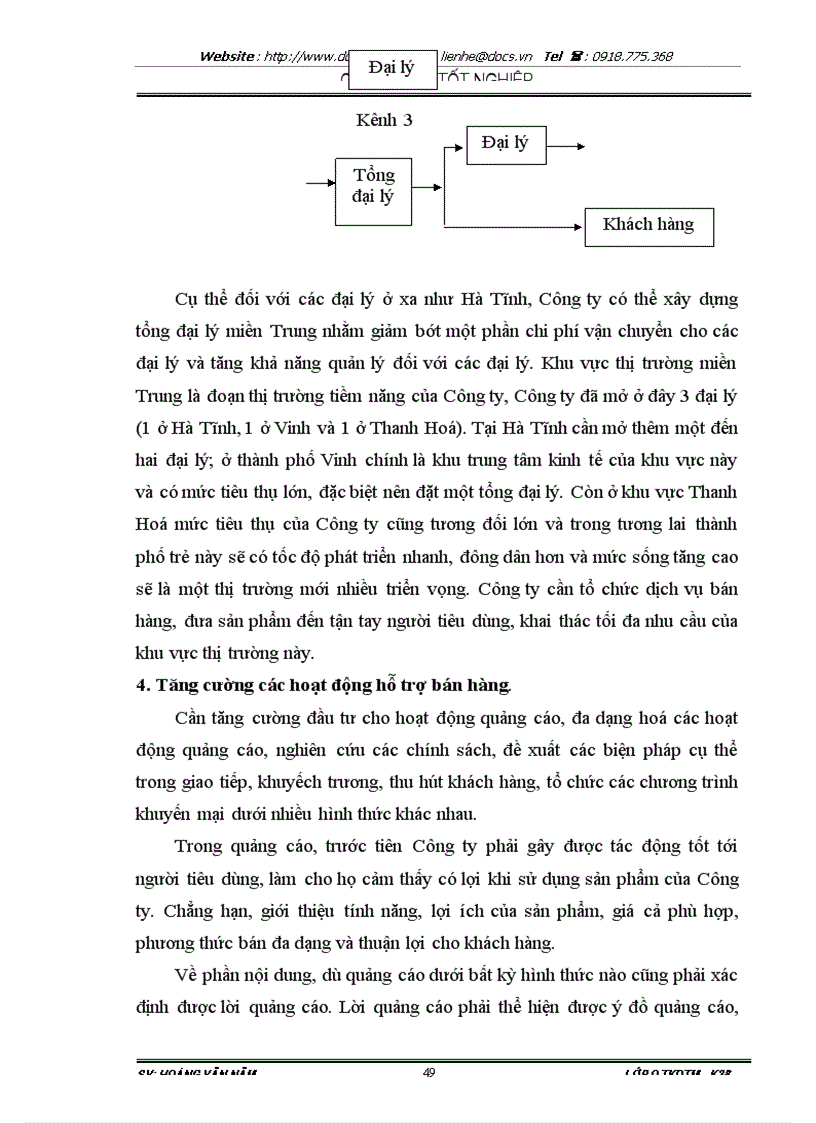 image for page Thực trạng và một số giải pháp nhằm đẩy mạnh hoạt động tiêu thụ sản phẩm tại Công ty TNHH Sông Tuấn
