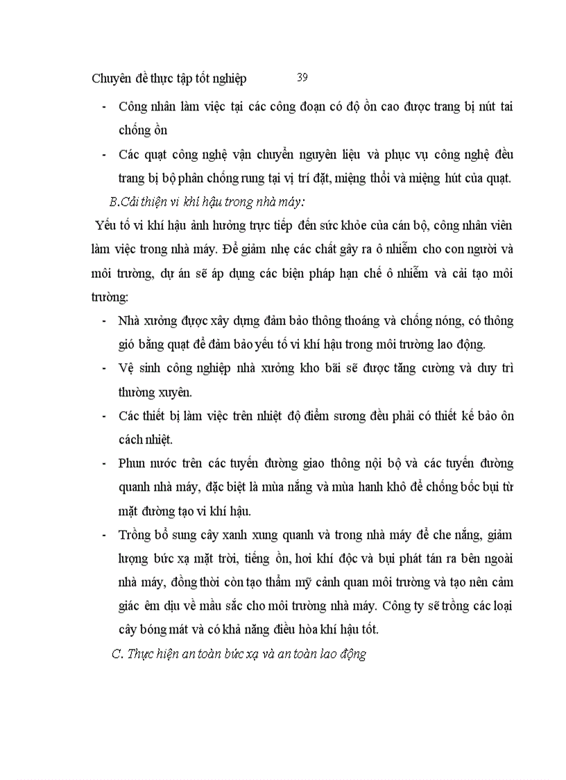 image for page Cải thiện điều kiện lao động trong công ty cổ phần xi măng Bỉm Sơn