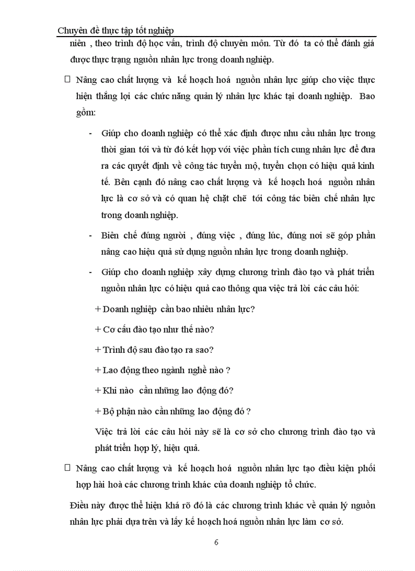 image for page Nâng cao chất lượng và kế hoạch hoá nguồn nhân lực tại Công ty Chế Tạo Cơ Khí Sông Đà thuộc công ty Sông Đà 9