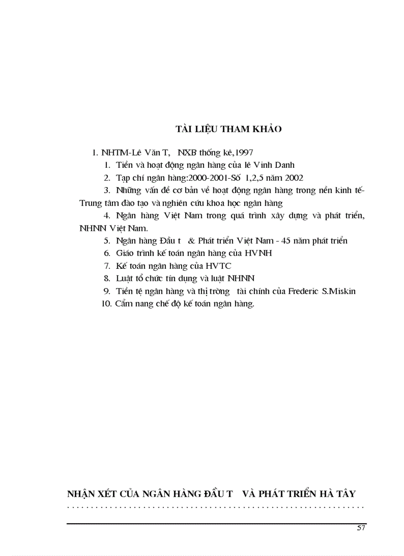 image for page Một số ý kiến về tăng thu tiết kiệm chi phí nhằm nâng cao hiệu quả kinh doanh tại NHĐT PT Hà Tây
