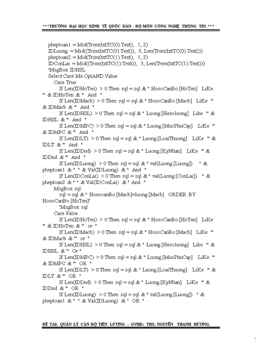 image for page Sử dụng ngôn ngữ lập trình VISUAL BASIC để thiết kế chương trình