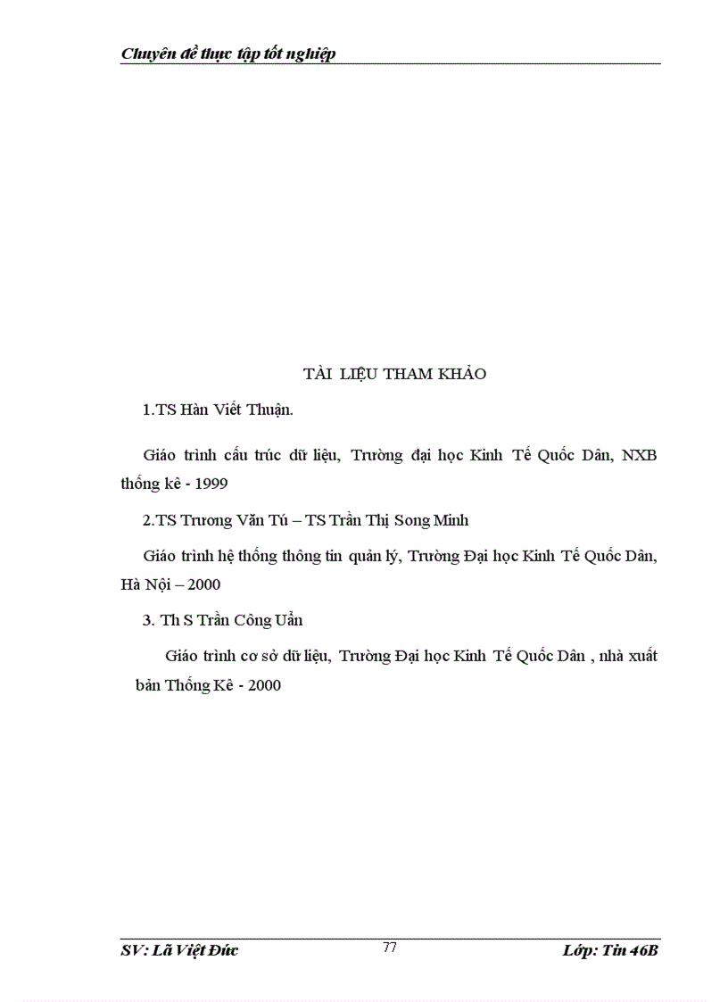 image for page Xây dựng hệ thống thông tin quản lý bán hàng tại cửa hàng bán máy vi tính Nguyễn Hoàng