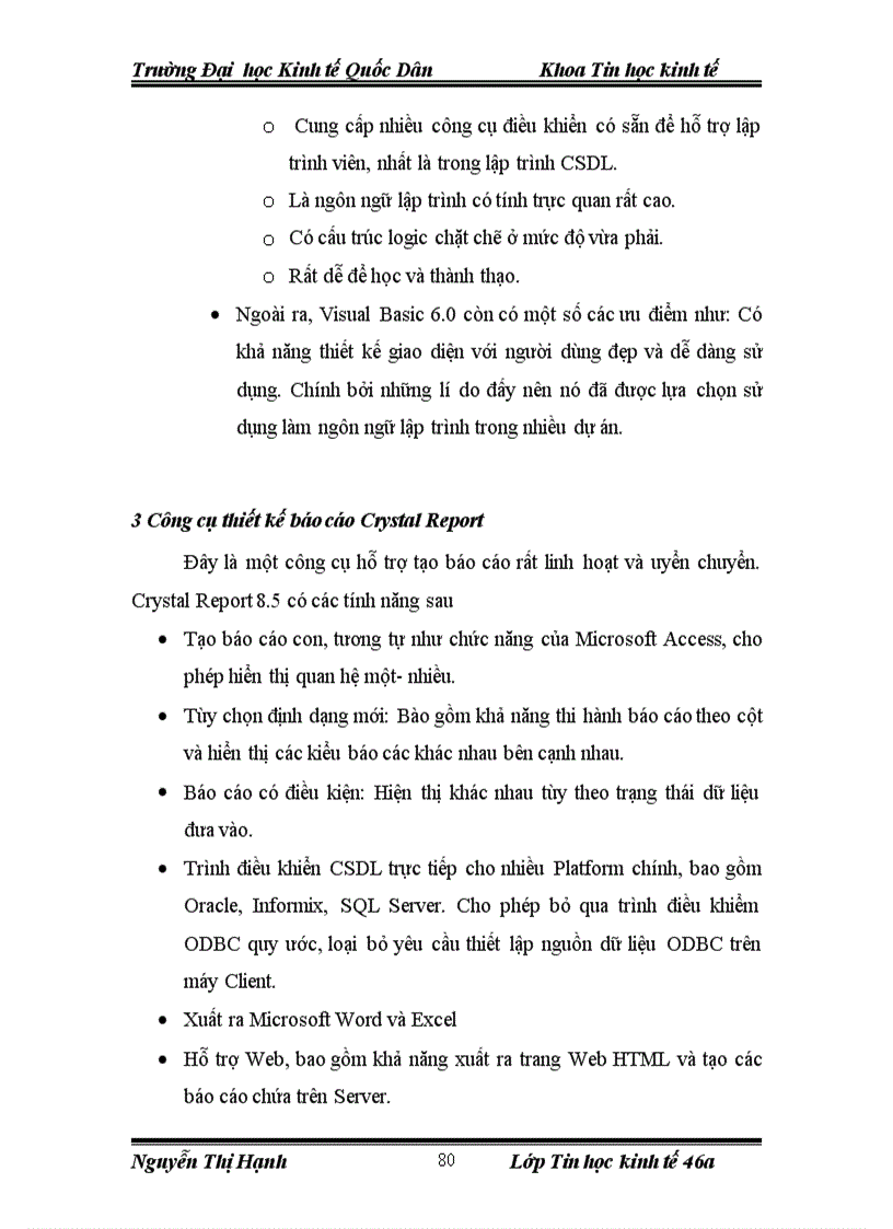 image for page Phân tích thiết kế Hệ thống thông tin quản lý bán sách bằng máy đọc mã vạch tại Nhà xuất bản trường Đại học Kinh tế Quốc dân