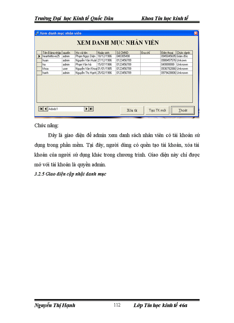 image for page Phân tích thiết kế Hệ thống thông tin quản lý bán sách bằng máy đọc mã vạch tại Nhà xuất bản trường Đại học Kinh tế Quốc dân