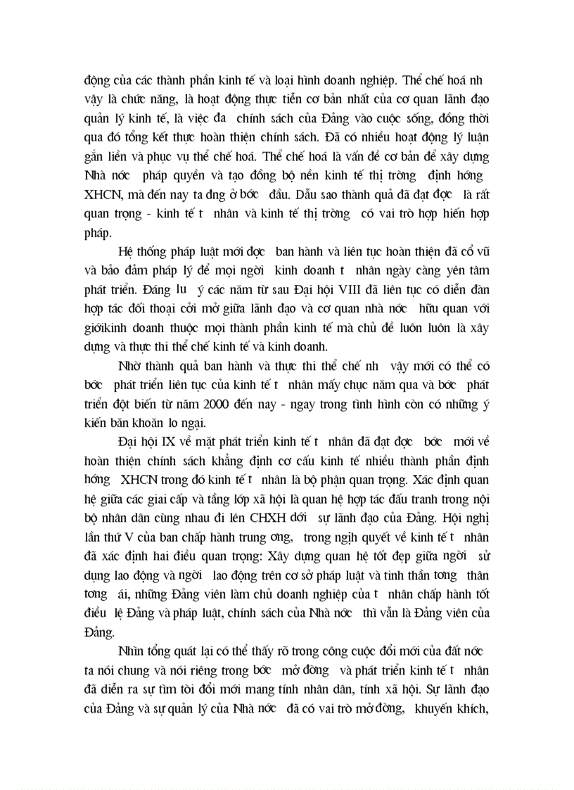 image for page Một Số Vấn Đề Lí Luận Về Kinh Tế Tư Nhân