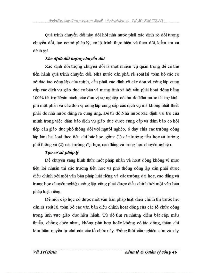 image for page Đổi mới cơ chế quản lý các tổ chức sự nghiệp công trong lĩnh vực giáo dục đào tạo