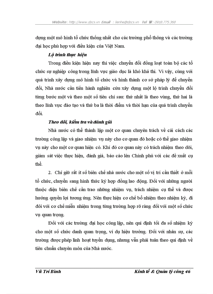 image for page Đổi mới cơ chế quản lý các tổ chức sự nghiệp công trong lĩnh vực giáo dục đào tạo