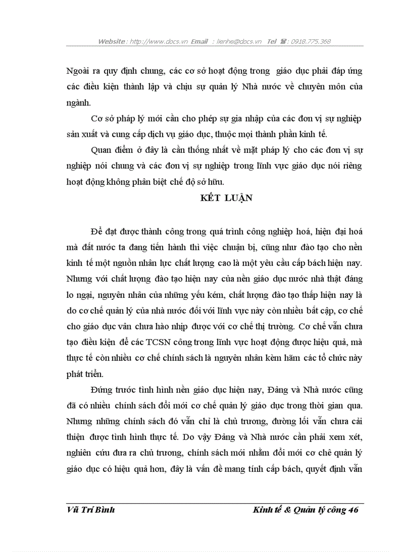 image for page Đổi mới cơ chế quản lý các tổ chức sự nghiệp công trong lĩnh vực giáo dục đào tạo