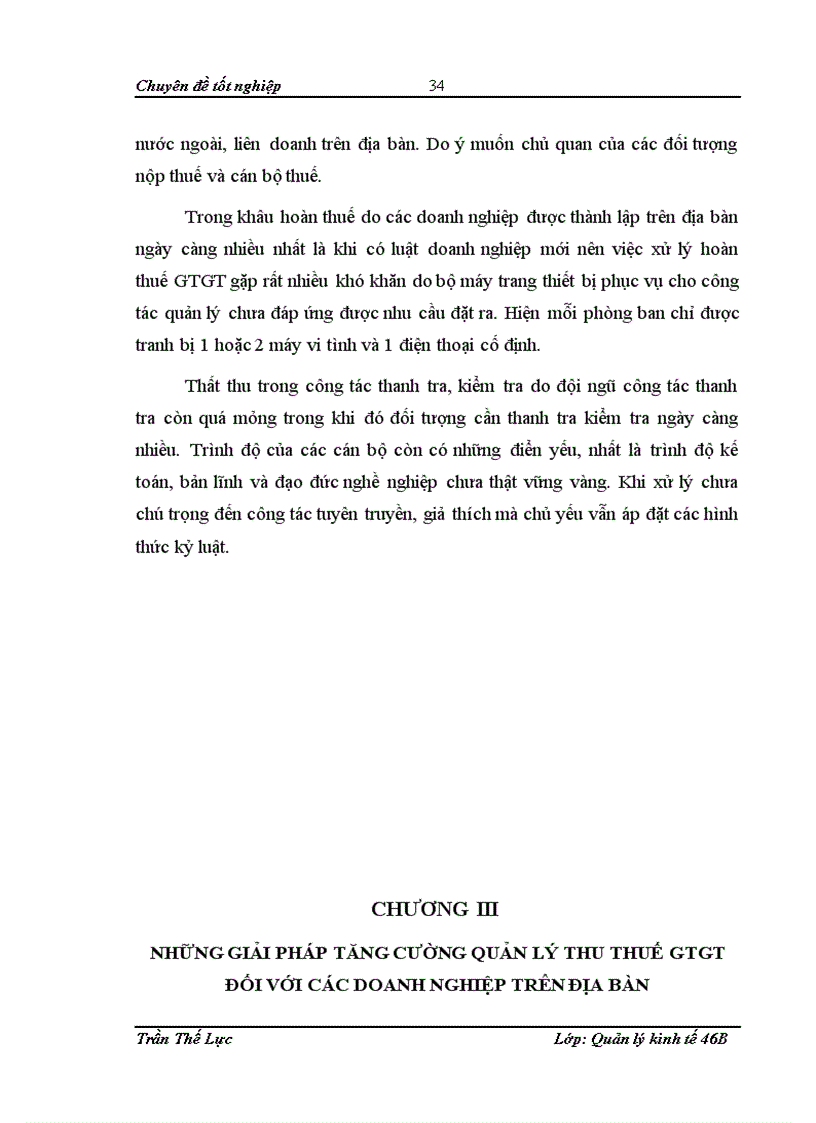 image for page Giải pháp tăng cường công tác quản lý thu thuế GTGT đối với các doanh nghiệp trên địa bàn huyện Giao Thủy tỉnh Nam Định