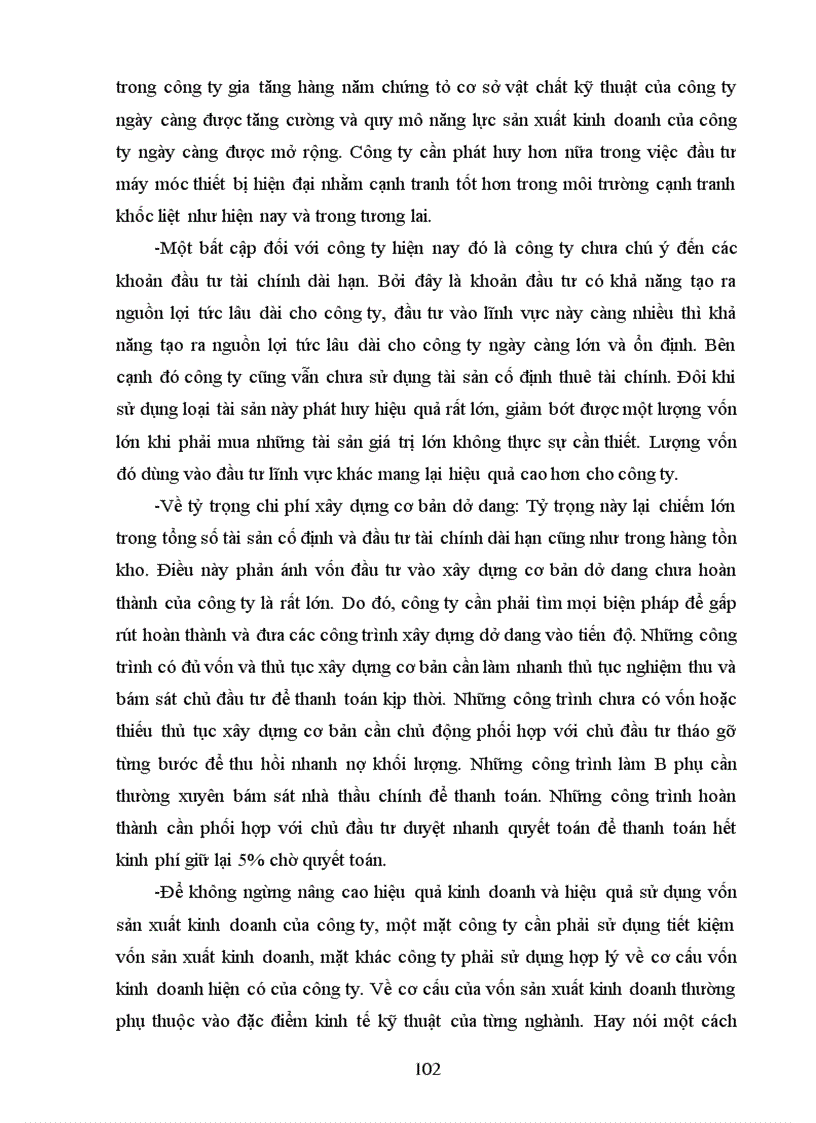 image for page Phân tích tình hình tài chính Công tư vấn giám sát và xây dựng công trình