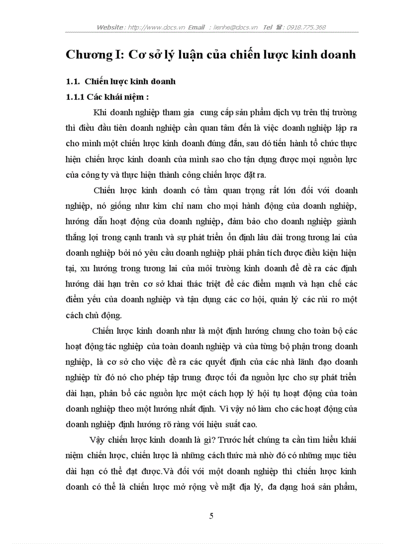 image for page Hoàn thiện chiến lược kinh doanh dịch vụ di động ở công ty Viễn Thông Viettel