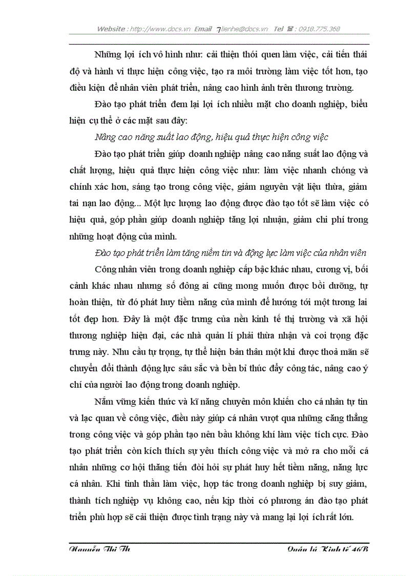 image for page Hoàn thiện công tác đào tạo và phát triển nguồn nhân lực tại Công ty cổ phần LICOGI 19