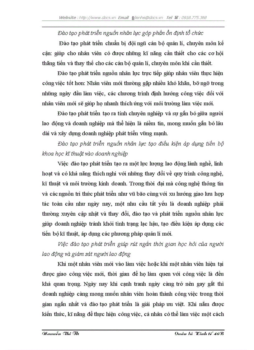 image for page Hoàn thiện công tác đào tạo và phát triển nguồn nhân lực tại Công ty cổ phần LICOGI 19
