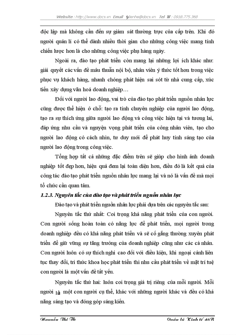 image for page Hoàn thiện công tác đào tạo và phát triển nguồn nhân lực tại Công ty cổ phần LICOGI 19