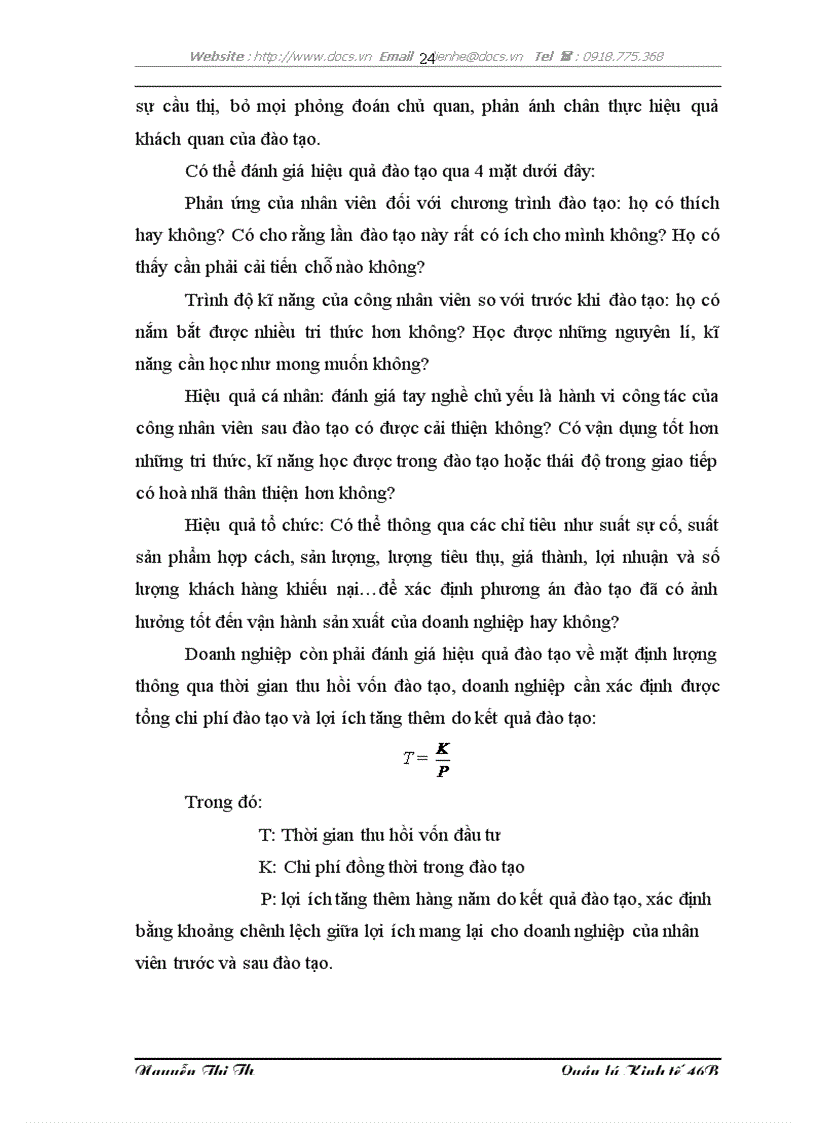 image for page Hoàn thiện công tác đào tạo và phát triển nguồn nhân lực tại Công ty cổ phần LICOGI 19