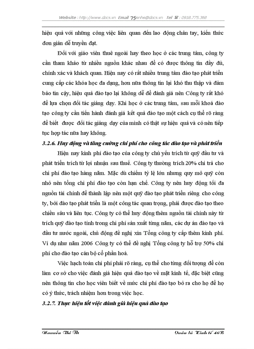 image for page Hoàn thiện công tác đào tạo và phát triển nguồn nhân lực tại Công ty cổ phần LICOGI 19