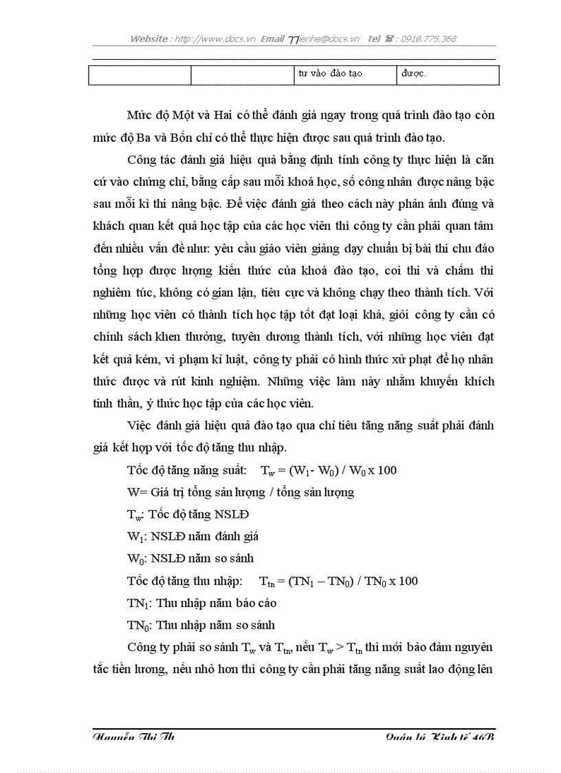 image for page Hoàn thiện công tác đào tạo và phát triển nguồn nhân lực tại Công ty cổ phần LICOGI 19