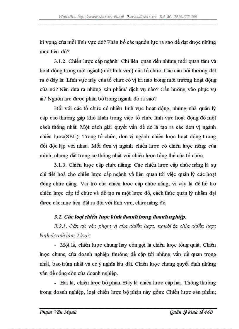 image for page Hoàn thiện công tác hoạch định chiến lược kinh doanh ở công ty cổ phần vận tải Biển Bắc