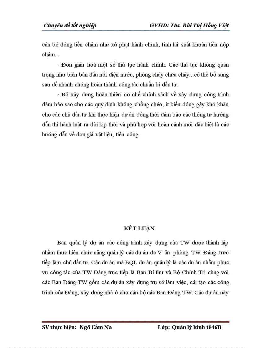 image for page Hoàn thiện công tác quản lý dự án đầu tư xây dựng công trình tại BQL dự án của TW