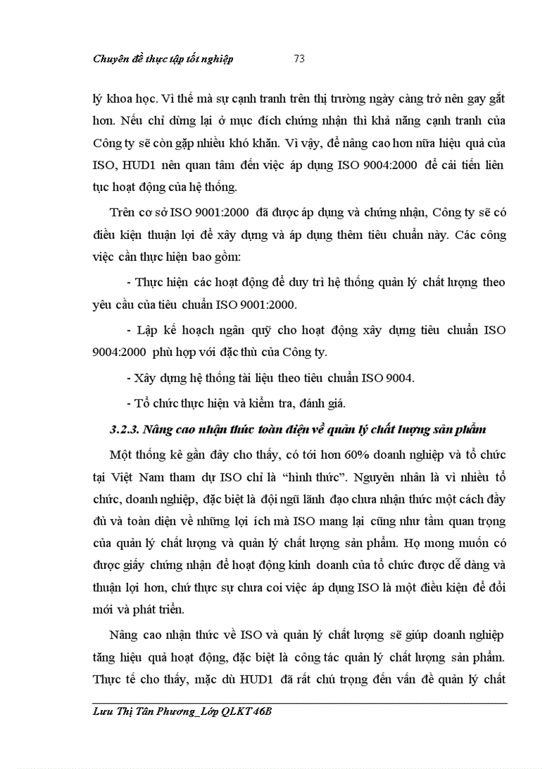 image for page Hoàn thiện hệ thống quản lý chất lượng sản phẩm theo tiêu chuẩn ISO 9000 2000 tại Công ty Cổ phần đầu tư và xây dựng HUD