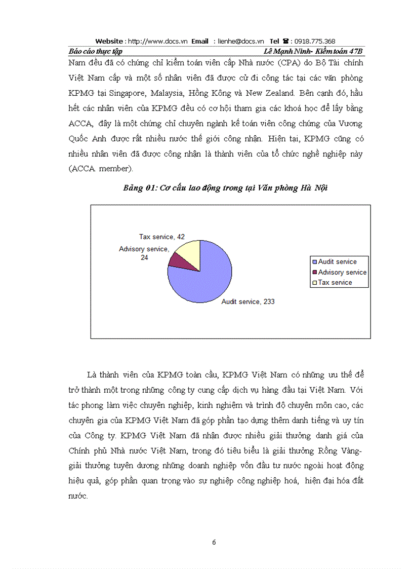 image for page Hoạt động kiểm toán tại Công ty KPMG Việt Nam
