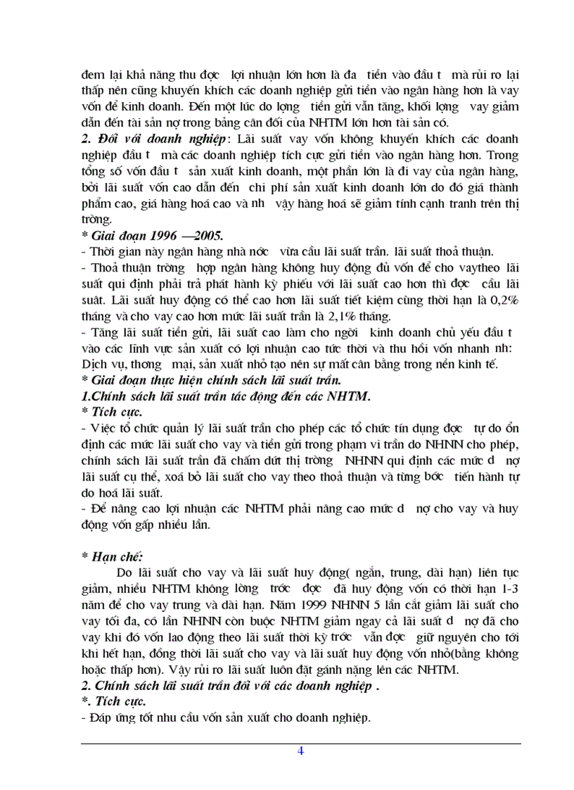 image for page Lãi suất và vai trò của lãi suất trong việc huy động vốn