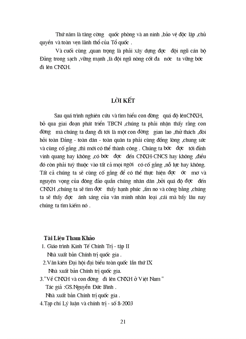 image for page Con đường lên Chủ Nghĩa Xã Hội ở Việt Nam