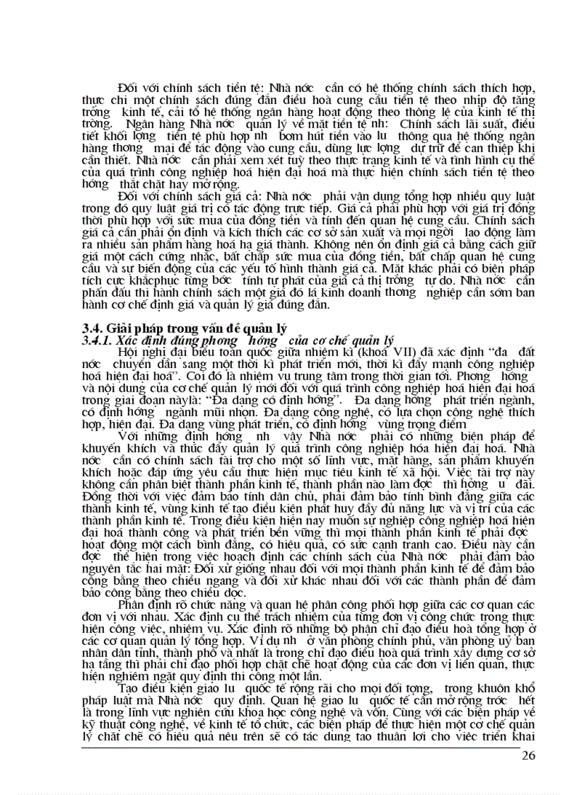 image for page Vai trò của Nhà nước đối với quá trình công nghiệp hoá hiện đại hoá ở nước ta